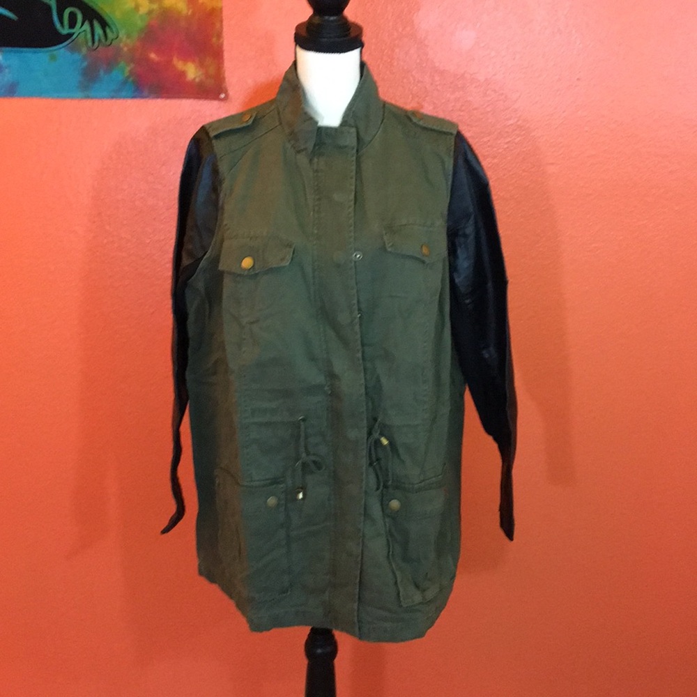 TORRID GREEN JACKET